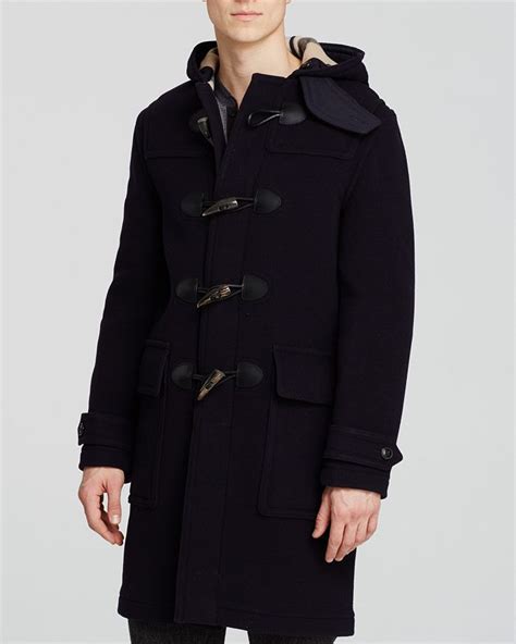 Burberry Brockhurst Wool Blend Duffle Coat 